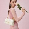 Women's chain bag rhombic leather one shoulder underarm bag