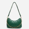 Real leather women's bag crossbody bag fashionable sheepskin armpit bag women's crescent bag