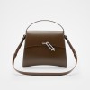 Leather shoulder crossbody large capacity premium messenger bag briefcase